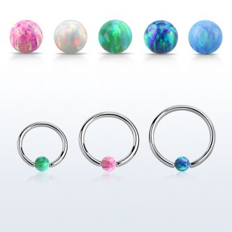 bcr20o3 aro bola presion acero quirurgico bola cierre 3mm opalo sintetico distribuidor