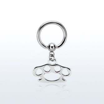 bcrg376 aro bola presion acero 316l puno americano colgado al por mayor