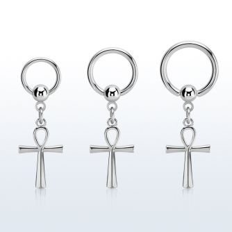 bcrg769 aro bola presion acero 316l colgante cruz ankh plata distribuidor mayorista