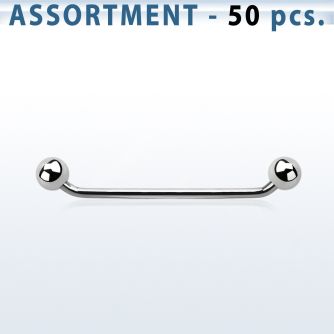 blk226 industrial surface barbell with 45 angle 5mm ball