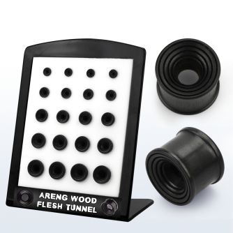 brpg110 board w areng flared flesh tunnel w conical opening