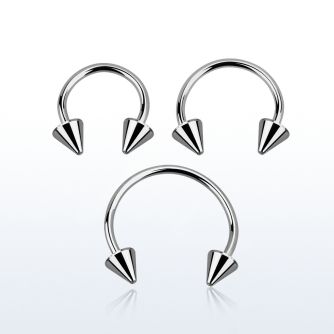 cb20cn barbell circular acero quirurgico conos 3mm distribuidor