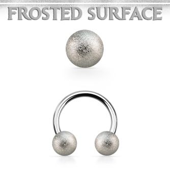 cbfo5 barbell circular acero quirurgico bolas acero esmerilado 5mm venta