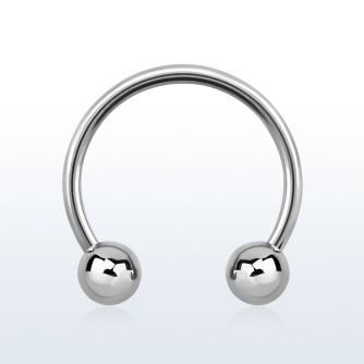 cbg barbell circular acero quirurgico bolas 5mm distribuidor mayorista