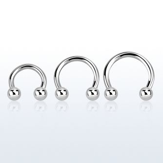 cbm barbell circular acero quirurgico bolas 4mm distribuidor