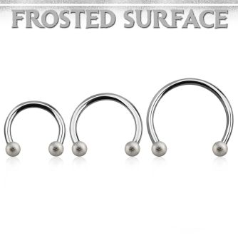 cbmfo4l barbell circular diametro acero 316l bolas 4mm acero esmerilado usar como arete al por mayor