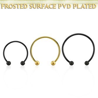 cbmtfo4l barbell circular diametro acero 316l anodizado bolas 4mm acero esmerilado usar como arete distribuidor