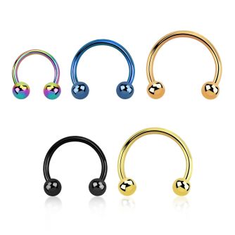 cbt18b3 barbell circular acero quirurgico pvd 1mm bolas 3mm distribuidor mayorista