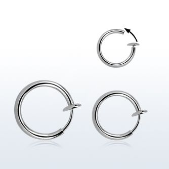 clpx par piercings clip falsos resorte vendido paquete distribuidor