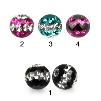 dmfr5 bola 5mm multi cristal ferido triple linea rosca distribuidor