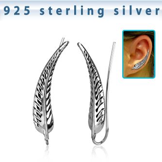 ervcl2 par clips oreja plata 925 hoja cada par contiene pieza lado derecho otra izquierdo distribuidor mayorista