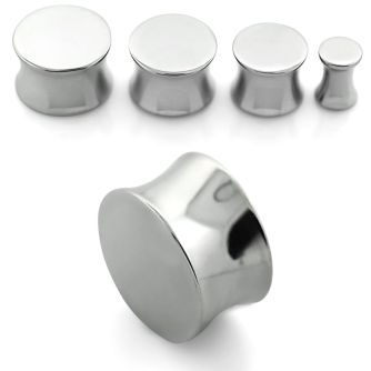 fspg dilatacion plug doble flare acero quirurgico brillo espejo distribuidor mayorista