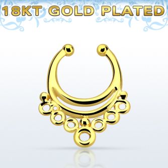 gpsepd1 falso septum plata 925 oro 18 kts 1mm indio 12mm venta