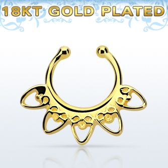 gpsepd6 falso septum plata 925 oro 18 kts 1mm corazon indio 12mm distribuidor