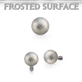 idfo4s microdermal bola acero esmerilado 4mm rosca interna base microdermal 2mm 2 5mm distribuidor
