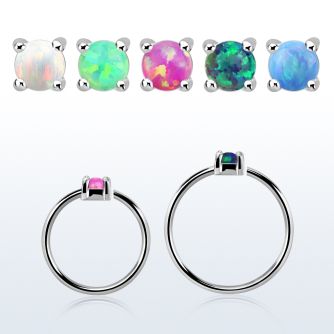 nho2 aro continuo nariz plata 925 con opalo 2mm distribuidor