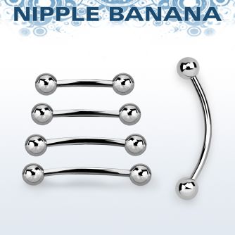 npbnb5 piercing pezon acero quirurgico bolas 5mm 12mm 22mm mayorista