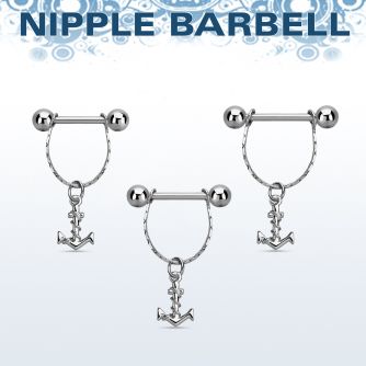 npdl7 banana pezon acero quirurgico bolas 5mm conectadas ancla cuerda lisa venta