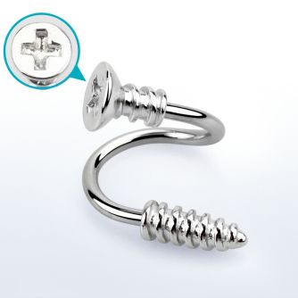 spscw espiral acero quirurgico tornillo estrella rosca 16g rosca al por mayor