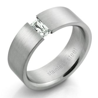 src4 anillo acero inoxidable mate cristal rectangulares claros 3x6tmm distribuidor mayorista