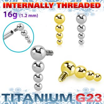 ush5in titanium g23 four bead balls descending top