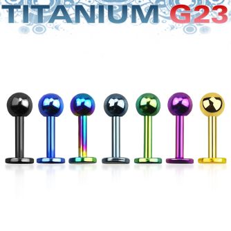 utlbb4s labret titanio g23 anodizado bola 4mm mayorista