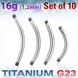 xubn16g pack 10 barras banana titanio g23 brillo espejo distribuidor