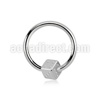 bcesdi 316l steel closure ring with 3mm closure dice