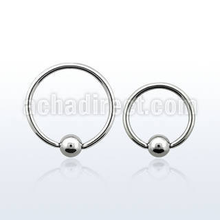 bcr20s 316l steel 0 8mm ball closure ring with 2 5mm ball