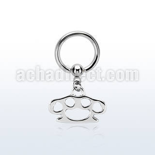 bcrg376 316l steel bcr 1.6mm w a brass knuckle design