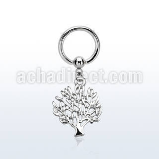 bcrg697 316l steel bcr 1.6mm w a tree of life design