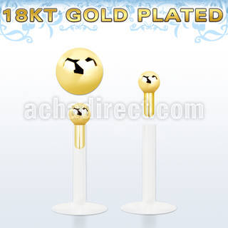 bilbbvg clear bio flexible labret