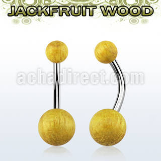 bngjf organic belly banana w 5 8mm jackfruit wood balls