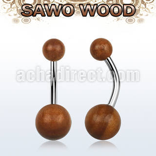 bngsw organic belly banana w 5 8mm sawo wood balls