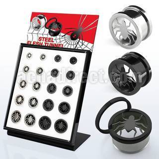 brpg146a board w polished steel screwfit tunnel w spider logo