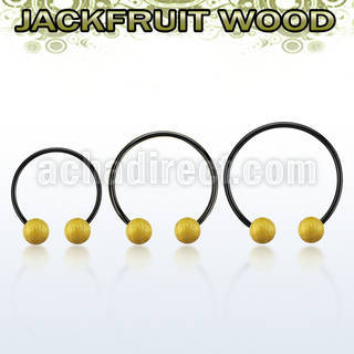 cbmtjf8l xxl anodized steel cbr, 14g w 8mm jackfruit wood balls