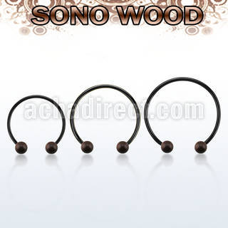 cbmtsn5l xxl anodized steel cbr, 14g w 5mm sono wood balls