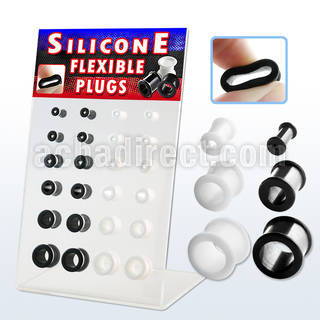 dapg7 display board of black white silicon flesh tunnels