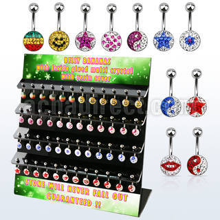 dmcd11 display w steel belly bananas w multicrystal ferido disk