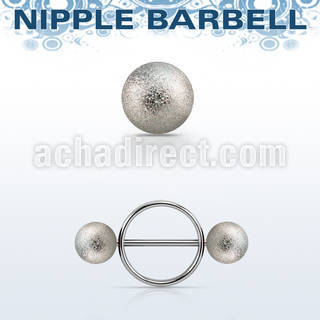 fonpe8 steel round nipple shield w 8mm frosted steel balls