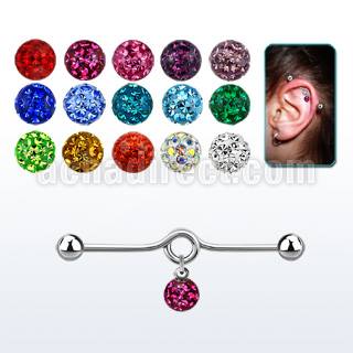 indd6 steel industrial loop barbell with cones ferido balls
