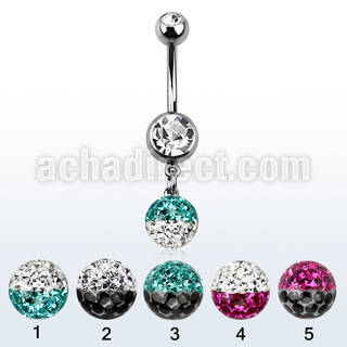 mcd626xe 316l banana with bezel dual ball 2 color ferido ball