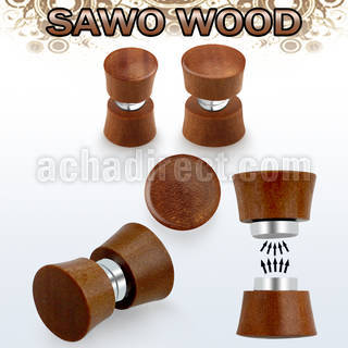 mpswo sawo wood magnetic fake plug