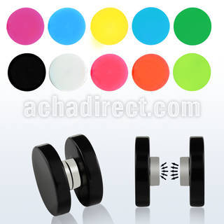 mpvrd acrylic magnetic fake plug without rubber o rings