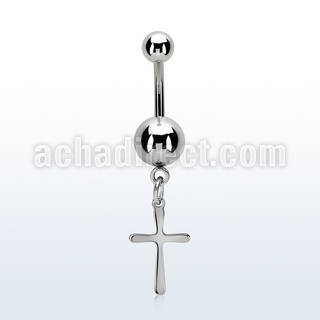 msd757 steel belly banana w plain steel balls w simple cross
