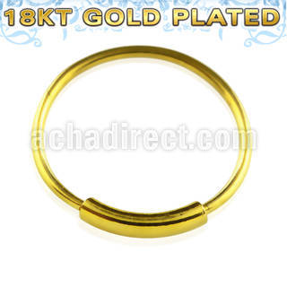 ns03rg aro nariz continuo plata esterlina oro 18 kts 0 6mm 12mm 1 pieza mayorista