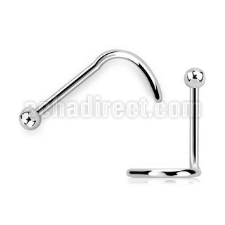 nsb22 316l steel nose screw 2mm ball top