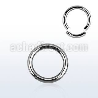 seg10 polished 316l steel segment ring diameter 12mm to 16mm