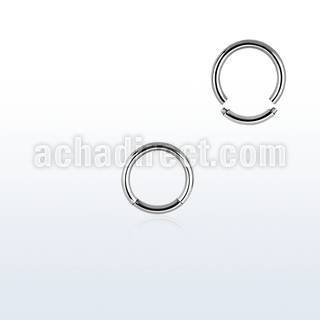 seg18 polished 316l steel segment ring diameter 6mm to 10mm