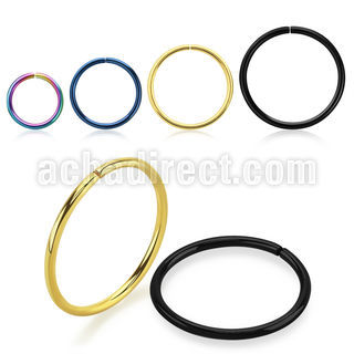 selt20 pvd plated 316l steel ring diameter 6mm 10mm